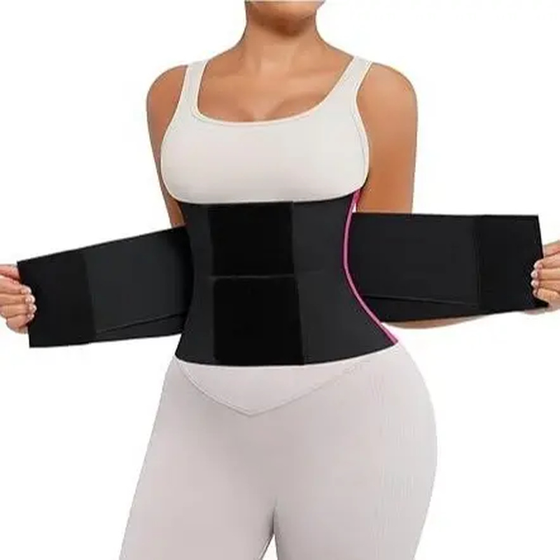 Feelingirl Belt Waist Cincher Ab Belt Tummy Control Body Shaper with Triple Wrap Womenb Comfortable Fabrics Nylon Adjustable Multicolor Lady Festival Womenswear Lady Comfort Fabrics Womenswear Fits Sexy Waist Trainer #Summervibes