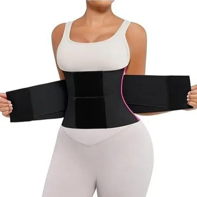 Feelingirl Belt Waist Cincher Ab Belt Tummy Control Body Shaper with Triple Wrap Womenb Comfortable Fabrics Nylon Adjustable Multicolor Lady Festival Womenswear Lady Comfort Fabrics Womenswear Fits Sexy Waist Trainer #Summervibes