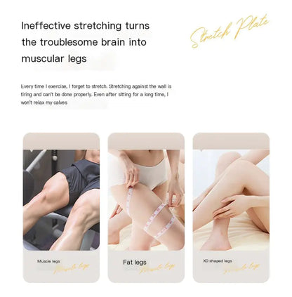 Adjustable Folding Calf Stretch Board for Yoga