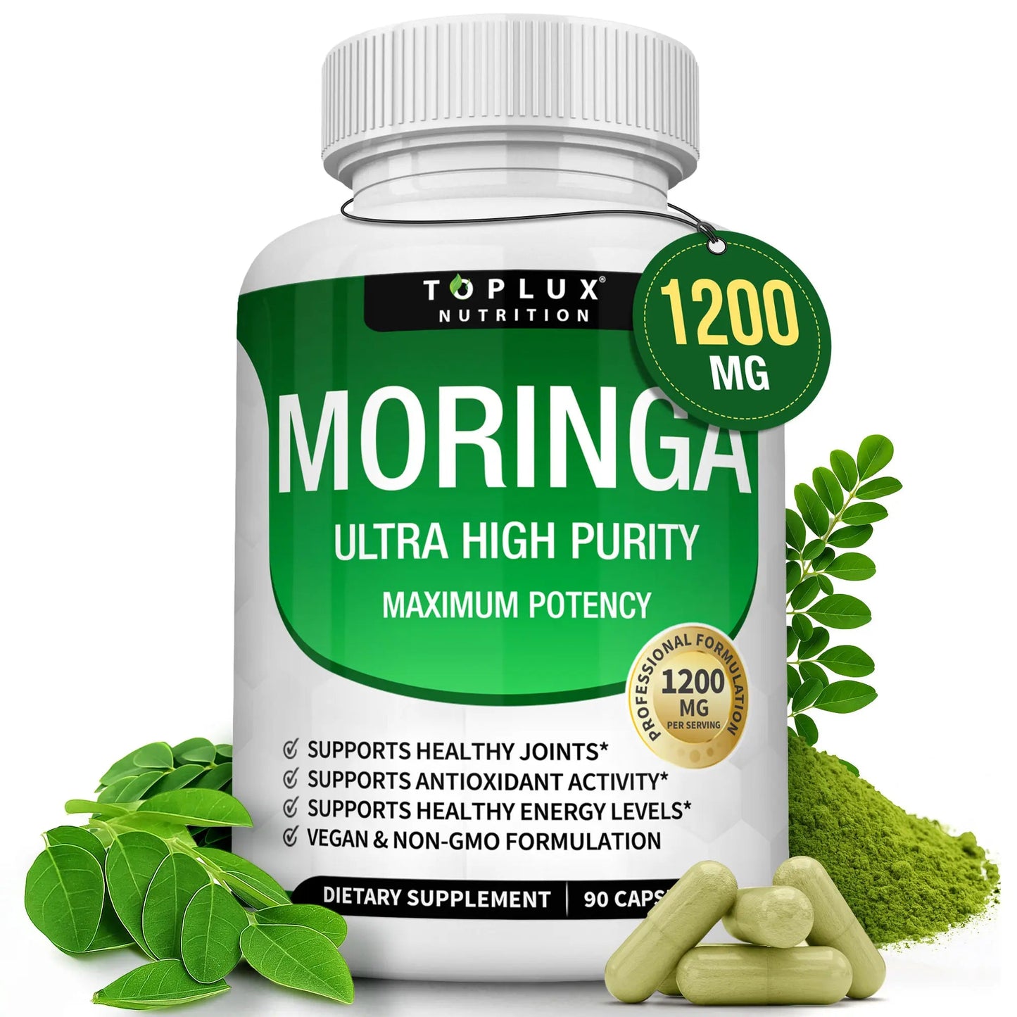 Supplement Stack: Shilajit + Moringa + Turmeric (Save 23%)