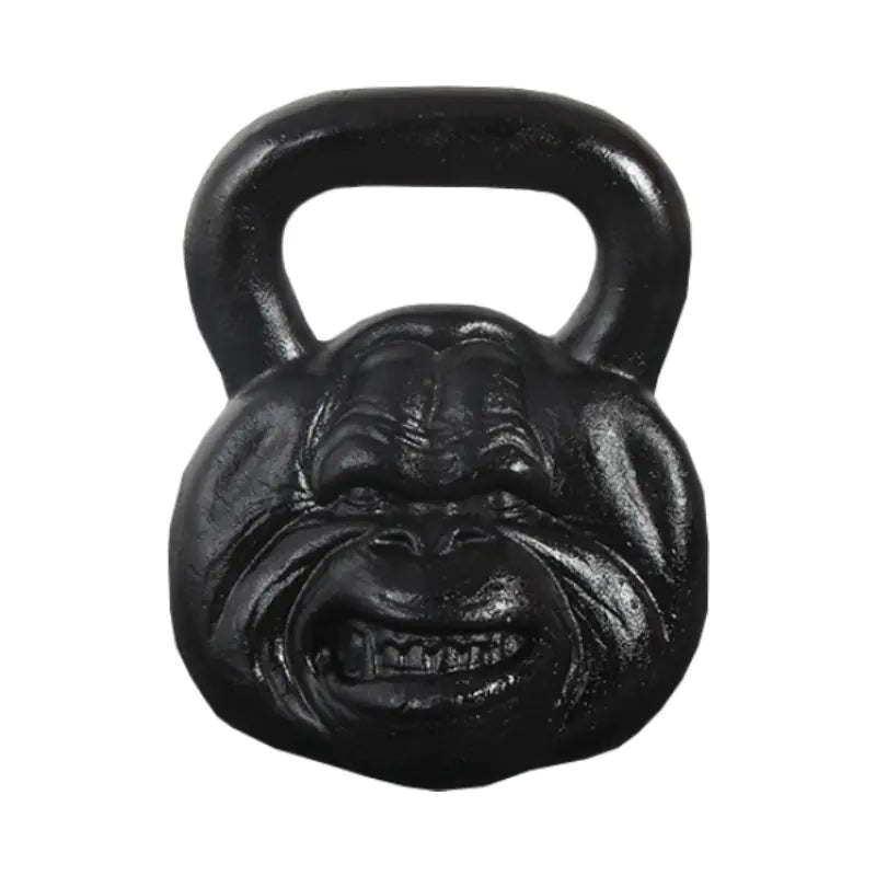 Monkey Head Kettlebell - Solid Cast Iron Home Gym