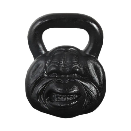 Monkey Head Kettlebell - Solid Cast Iron Home Gym