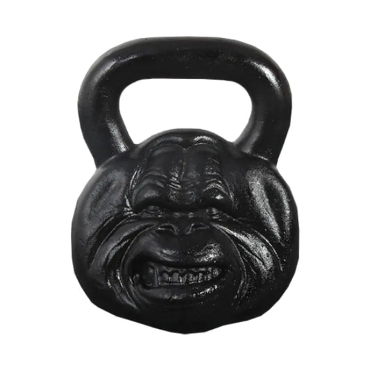 Monkey Head Kettlebell - Solid Cast Iron Home Gym