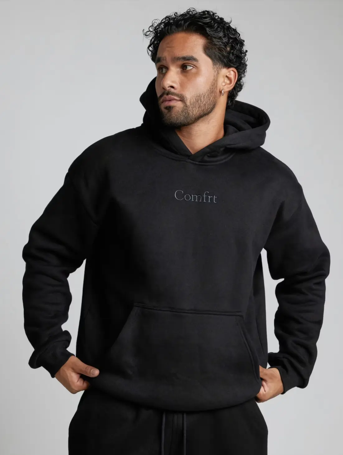 Signature Fit Hoodie — Premium Oversized Unisex Gym Hoodie