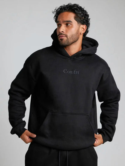 Signature Fit Hoodie — Premium Oversized Unisex Gym Hoodie
